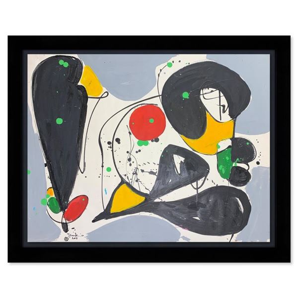 Jenik Cook Original Acrylic On Paper