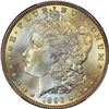 Image 4 : 1896 $1 Morgan Silver Dollar Coin PCGS MS65+ Amazing Toning
