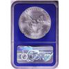 Image 2 : 2021 Type 1 $1 American Silver Eagle Coins NGC MS69 FDOI Blue Core