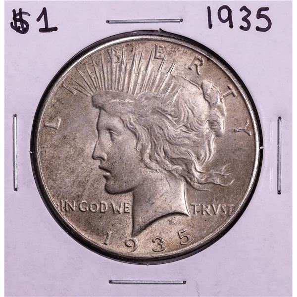 1935 $1 Peace Silver Dollar Coin
