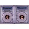 Image 1 : Lot of 2000-S & 2001-S Proof Lincoln Memorial Cent Coins PCGS PR69RD DCAM