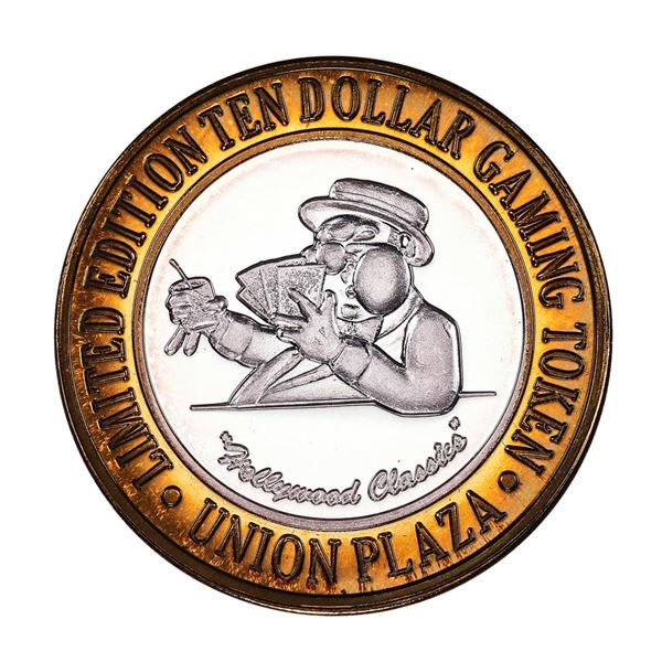 .999 Silver Union Plaza Las Vegas, Nevada $10 Casino Limited Edition Gaming Token