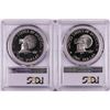 Image 2 : Lot of 1976-S Type 1 & Type 2 $1 Proof Eisenhower Clad Dollar Coins PCGS PR69DCAM