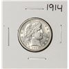 Image 1 : 1914 Barber Quarter Coin