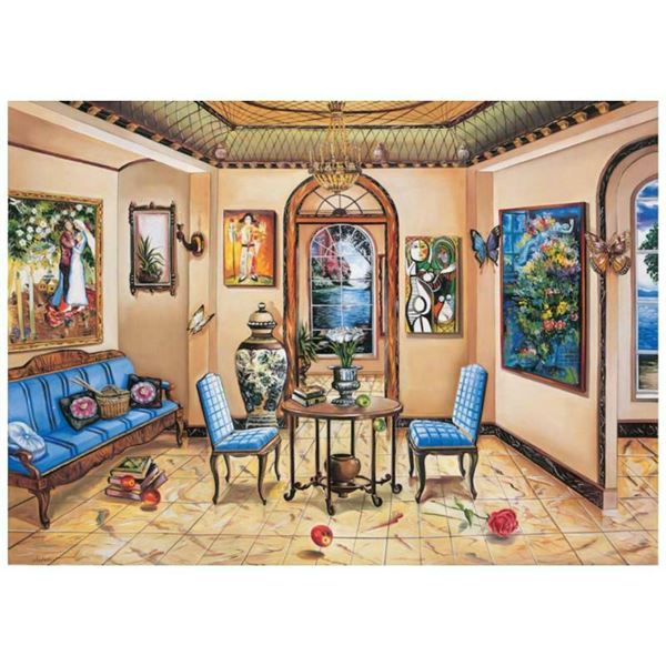 Alexander Astahov "Dining With The Master" Limited Edition Giclee On Canvas