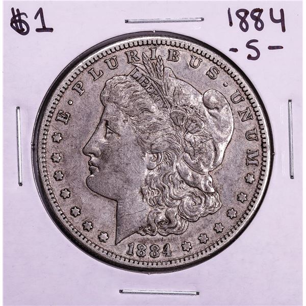 1884-S $1 Morgan Silver Dollar Coin