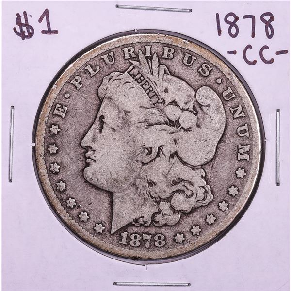 1878-CC $1 Morgan Silver Dollar Coin
