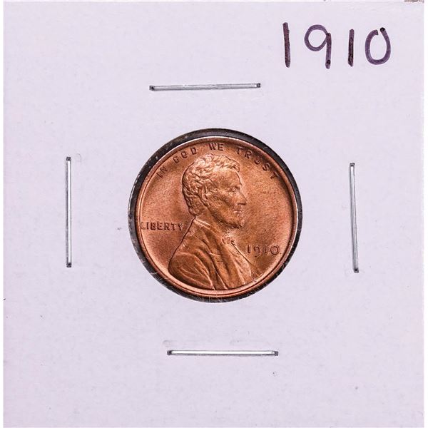 1910 Lincoln Wheat Cent Coin