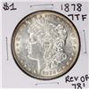 Image 1 : 1878 7TF Reverse of 78' $1 Morgan Silver Dollar Coin