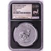 Image 1 : 2017 South Africa Krugerrand Silver Coin NGC SP69 First Releases