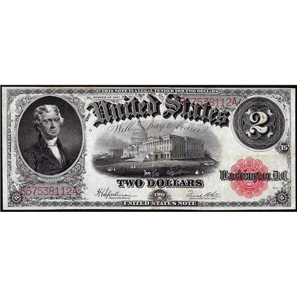 1917 $2 Legal Tender Note