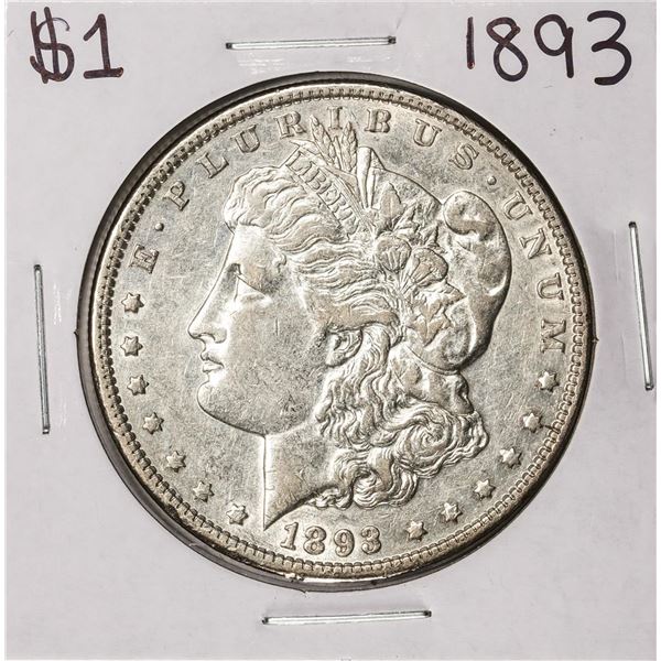 1893 $1 Morgan Silver Dollar Coin