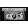 Image 1 : 1934A $10 Silver Certificate Star Note Fr.1702* PMG Choice Uncirculated 64EPQ