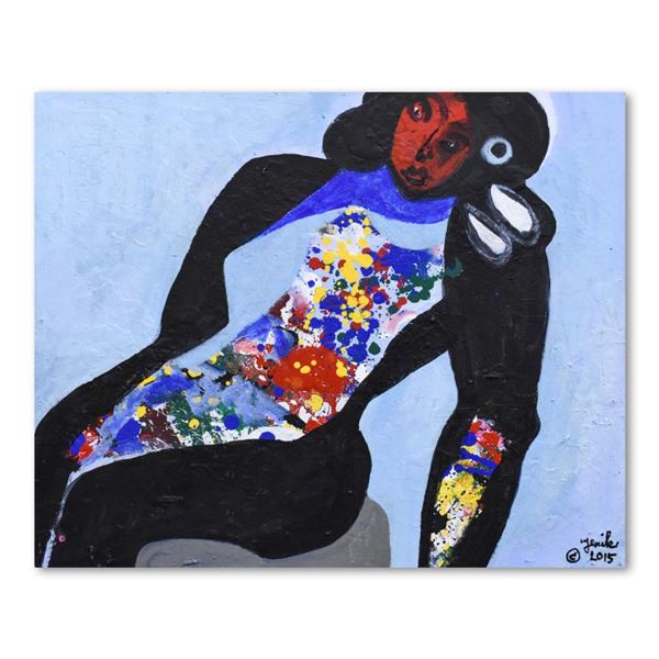 Jenik Cook Original Acrylic On Canvas