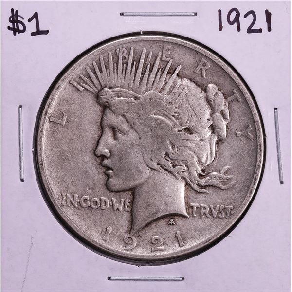 1921 $1 Peace Silver Dollar Coin