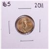Image 1 : 2011 $5 American Gold Eagle Coin