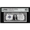 Image 1 : 1928A $1 Funnyback Silver Certificate Note Fr.1601 PMG Choice Uncirculated 63EPQ