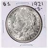 Image 1 : 1921-S $1 Morgan Silver Dollar Coin