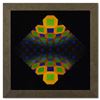 Image 2 : Victor Vasarely "Okta-Stri, Planetary, Et Ondocto L'Octogone Triptych" Mixed Media