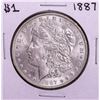Image 1 : 1887 $1 Morgan Silver Dollar Coin