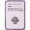 Image 1 : 1528 KB Hungary Denar 'Madonna and Child' Coin NGC AU55