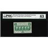Image 1 : 1863 First Issue Fifty Cents Fractional Note Fr.1312 PMG Choice Uncirculated 63
