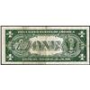 Image 2 : Short Snorter 1935A $1 Hawaii WWII Emergency Issue Silver Certificate Note