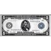 Image 1 : 1914 $5 Federal Reserve Note Philadelphia