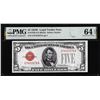 Image 1 : 1928E $5 Legal Tender Note Fr.1530 PMG Choice Uncirculated 64EPQ