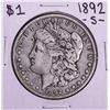 Image 1 : 1892-S $1 Morgan Silver Dollar Coin