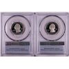 Image 2 : Lot of (2) 2016-S Proof State Quarter Coins PCGS PR69DCAM First Strike