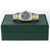 Image 8 : Rolex Men's Two Tone Blue Diamond Datejust Wristwatch