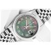 Image 1 : Rolex Men's Stainless Steel Tahitian MOP Roman Datejust Watch