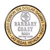 Image 2 : .999 Fine Silver Barbary Coast Casino Las Vegas, NV $10 Limited Edition Gaming Token