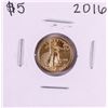 Image 1 : 2016 $5 American Gold Eagle Coin