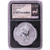 Image 1 : 2017 South Africa Krugerrand Silver Coin NGC SP69 First Releases