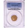 Image 1 : 1909 $2 1/2 Indian Head Quarter Eagle Gold Coin PCGS AU53