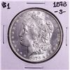 Image 1 : 1878-S $1 Morgan Silver Dollar Coin