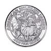 Image 1 : .999 Fine Silver Historic Colorado Mining American Wildlife Series Round
