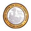 Image 1 : .999 Silver Palms Casino Las Vegas, NV $10 Casino Limited Edition Gaming Token