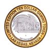 Image 2 : .999 Silver Palms Casino Las Vegas, NV $10 Casino Limited Edition Gaming Token
