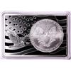 Image 2 : 1997 $1 American Silver Eagle Coin & 2oz Silver Bar Set