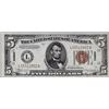 Image 1 : 1934A $5 Hawaii WWII Emergency Issue Federal Reserve Note