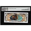 Image 2 : 2011 $1 Disney Pirates of Caribbean On Stranger Tides Note PMG Gem Uncirculated 66EPQ