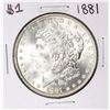 Image 1 : 1881 $1 Morgan Silver Dollar Coin