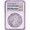 Image 1 : 2019-W $1 Proof American Silver Eagle Coin NGC PF70 Ultra Cameo