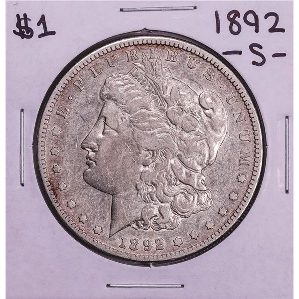 1892-S $1 Morgan Silver Dollar Coin