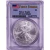 Image 1 : 2000 $1 American Silver Eagle Coin PCGS MS68 First Strike