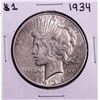 Image 1 : 1934 $1 Peace Silver Dollar Coin