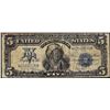 Image 1 : 1899 $5 Indian Chief Silver Certificate Note